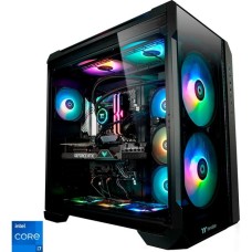 Thermaltake Ganymed V2 Black, Gaming-PC(schwarz/transparent, Windows 11 Home 64-Bit)