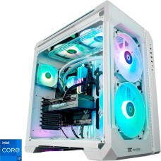 Thermaltake Ganymed V2 Snow, Gaming-PC(weiß/transparent, Windows 11 Home 64-Bit)