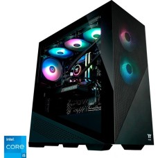 Thermaltake Hyperion V2 Black, Gaming-PC(schwarz/transparent, Windows 11 Home 64-Bit)