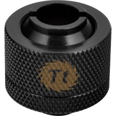 Thermaltake Pacific 1/2" IN x 5/8" OUT Compr., Verbindung(schwarz, CL-W031-CA00BL-A)