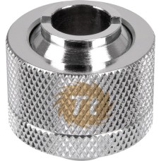 Thermaltake Pacific 1/2" IN x 5/8" OUT Compr., Verbindung(chrom, CL-W031-CA00SL-A)