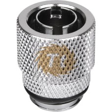 Thermaltake Pacific 3/8" IN x 1/2" OUT Compr., Verbindung(silber, CL-W033-CA00SL-A)