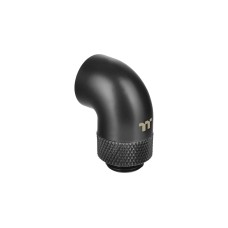Thermaltake Pacific G1/4 Male to Female 90-Degree Extender, Adapter(schwarz, 12mm OD)