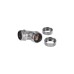 Thermaltake Pacific G1/4 PETG Tube 90-Degree Dual Compression, Befestigung/Montage(chrom, 16mm OD)