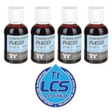 Thermaltake Premium Concentrate - Red (4 Bottle Pack), Kühlmittel(rot)
