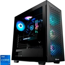 Thermaltake Prospero Black, Gaming-PC(schwarz/transparent, Windows 11 Home 64-Bit)