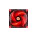Thermaltake Riing 12 LED Red 120x120x25, Gehäuselüfter(schwarz/rot)