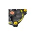 Thermaltake Riing 12 LED Yellow 120x120x25, Gehäuselüfter(schwarz/gelb)