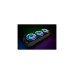 Thermaltake Riing Duo 14 RGB Radiator Fan 3 Pack, Gehäuselüfter(schwarz, 3er Set, 1x Controller)
