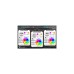 Thermaltake Riing Duo 14 RGB Radiator Fan 3 Pack, Gehäuselüfter(schwarz, 3er Set, 1x Controller)