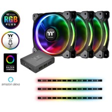 Thermaltake Riing Plus 12 RGB Kit 3x Fan +3x Lumi, Gehäuselüfter(3er Set + 3x Lumi)