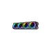 Thermaltake Riing Plus 14 LED RGB Radiator Fan TT Premium, Gehäuselüfter(schwarz, 5er Set, 1x Controller)