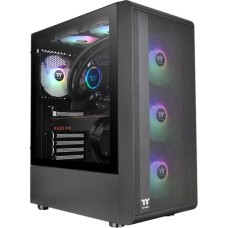 Thermaltake S200 TG ARGB, Tower-Gehäuse(schwarz, Tempered Glass)
