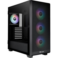 Thermaltake S250 ARGB , Tower-Gehäuse(schwarz, Tempered Glass)