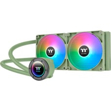 Thermaltake TH280 V2 ARGB Sync All-In-One Liquid Cooler Matcha Green, Wasserkühlung(olivgrün)