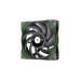 Thermaltake TOUGHFAN 12 Racing Green High Static Pressure Radiator Fan 120x120x25, Gehäuselüfter(grün, Single Pack)
