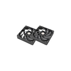 Thermaltake TOUGHFAN 14 Pro High Static Pressure PC Cooling Fan 140x140x25, Gehäuselüfter(schwarz, 2 Fans Pack)