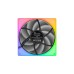 Thermaltake TOUGHFAN 14 RGB High Static Pressure Radiator Fan 140x140x25, Gehäuselüfter(3er Pack)