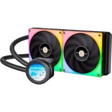 Thermaltake TOUGHLIQUID Ultra 280 RGB All-In-One Liquid Cooler 280mm, Wasserkühlung(schwarz)