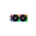 Thermaltake TOUGHLIQUID Ultra 280 RGB All-In-One Liquid Cooler 280mm, Wasserkühlung(schwarz)