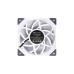 Thermaltake TT Toughfan 12 PWM 120x120x25mm, Gehäuselüfter(weiß, Radiator Fan)