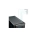 Thermaltake Tarvos Black V2, Gaming-PC(schwarz/transparent, Windows 11 Home 64-Bit)