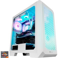 Thermaltake Tethys Snow, Gaming-PC(weiß/transparent, Windows 11 Home 64-Bit)