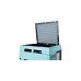 Thermaltake The Tower 100 Mini Tower Turquoise, Tower-Gehäuse(türkis, Tempered Glass)