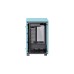Thermaltake The Tower 100 Mini Tower Turquoise, Tower-Gehäuse(türkis, Tempered Glass)