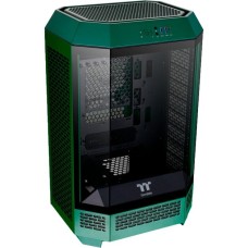 Thermaltake The Tower 300 , Tower-Gehäuse(dunkelgrün, Tempered Glass)