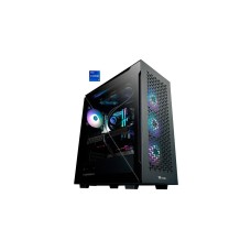 Thermaltake Titan Black, Gaming-PC(schwarz/transparent, Windows 11 Home 64-Bit, Outlet)