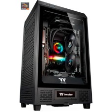 Thermaltake Toughline T200A Black, Gaming-PC(schwarz/transparent, Windows 11 Home 64-Bit)