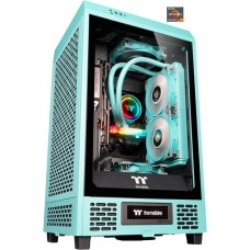 Thermaltake Toughline T200A Turquoise, Gaming-PC(türkis/transparent, Windows 11 Home 64-Bit)