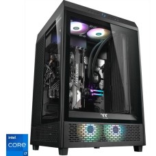 Thermaltake Triton Black, Gaming-PC(schwarz/transparent, Windows 11 Home 64-Bit)