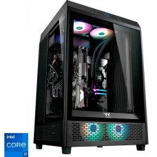 Thermaltake Triton V2 Black, Gaming-PC(schwarz/transparent, Windows 11 Home 64-Bit)