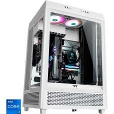 Thermaltake Triton V2 Snow, Gaming-PC(weiß/transparent, Windows 11 Home 64-Bit)