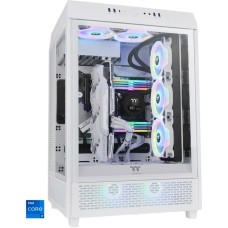 Thermaltake Triton White, Gaming-PC(weiß/transparent, Windows 11 Home 64-Bit)