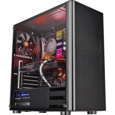 Thermaltake V200 TG, Tower-Gehäuse(schwarz, Tempered Glass)