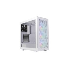 Thermaltake V350 TG ARGB Air Snow White, Tower-Gehäuse(weiß, Tempered Glass)