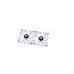 ThermaltakeCT120 PC Cooling Fan White, Gehäuselüfter(weiß, 2er Pack)