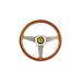 Thrustmaster Ferrari 250 GTO Vintage Wheel Add-On, Austausch-Lenkrad(braun/silber)