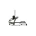 TrackTime Race Rig Frame, Sim Rig(schwarz)