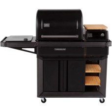 Traeger Pelletgrill Timberline(schwarz, WiFIRE, Touchscreen, seitliches Induction Kochfeld)