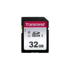 Transcend 300S 32 GB, Speicherkarte(schwarz, UHS-I U1, Class 10)