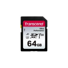 Transcend 340S 64 GB SDXC, Speicherkarte(UHS-I U3, Class 10, V30, A2)