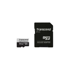 Transcend 350V 64 GB microSDXC, Speicherkarte(UHS-I U1, Class 10)