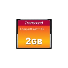 Transcend CompactFlash 133 2 GB, Speicherkarte(schwarz, UDMA 4)