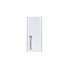 Transcend ESD240C 120 GB, Externe SSD(silber, USB-C 3.2 Gen 2 (10 Gbit/s))