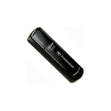 Transcend JetFlash 350 32 GB, USB-Stick(schwarz (glänzend), TS32GJF350)