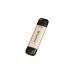 Transcend JetFlash 930C 256 GB, USB-Stick(gold/schwarz, USB-A 3.2 Gen 1, USB-C 3.2 Gen 1)